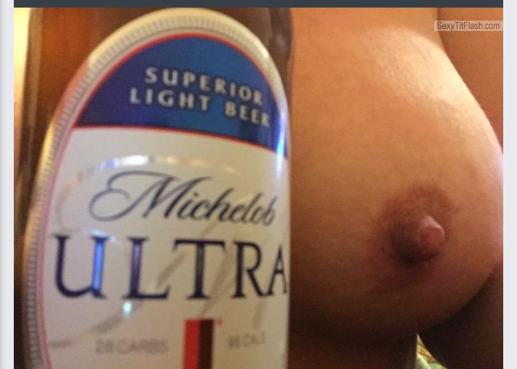 My Very big Tits Selfie by Beer Boobj